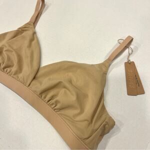 SKIMS Triangle Bralette Clay